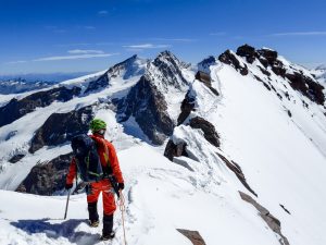 Hochtour Liskamm Spaghetti Tour Monte Rosa