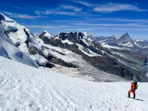 Hochtour Zumsteinspitze Dufourspitze Spaghetti Tour Monte Rosa