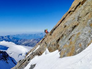 Hochtour Zumsteinspitze Dufourspitze Spaghetti Tour Monte Rosa
