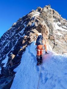 Hochtour Zumsteinspitze Dufourspitze Spaghetti Tour Monte Rosa