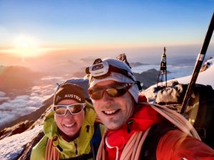Hochtour Zumsteinspitze Dufourspitze Spaghetti Tour Monte Rosa