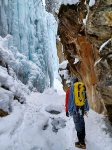 Eisklettern Eis Total 2023 Pitztal G'störte Touren