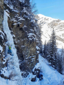 G'störte Touren Eisklettern ALPS Eiskletteropening